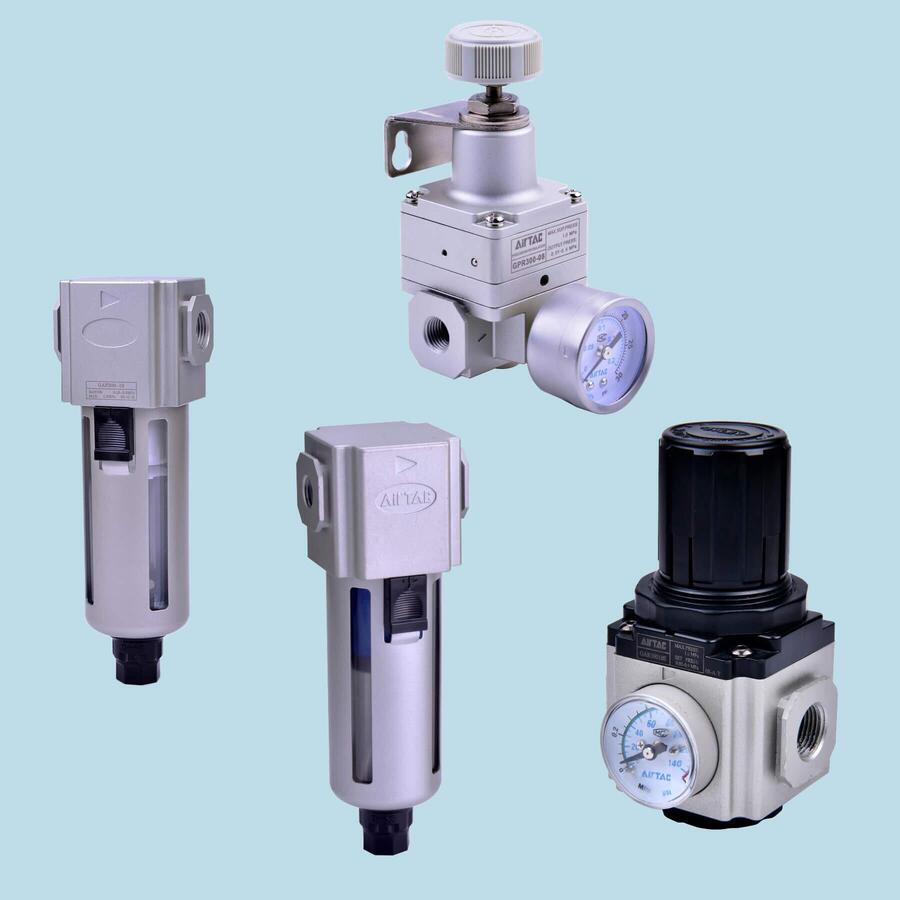 Filters and pressure regulators  AirTAC