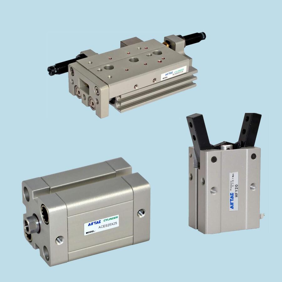 Pneumatic actuators and grippers  AirTAC