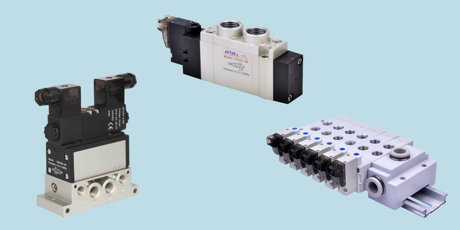 Solenoid and pneumatic valves  AirTAC